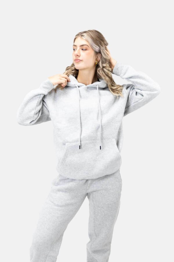 Premium Oversized Hoodie (Unisex) – Cloud Silver