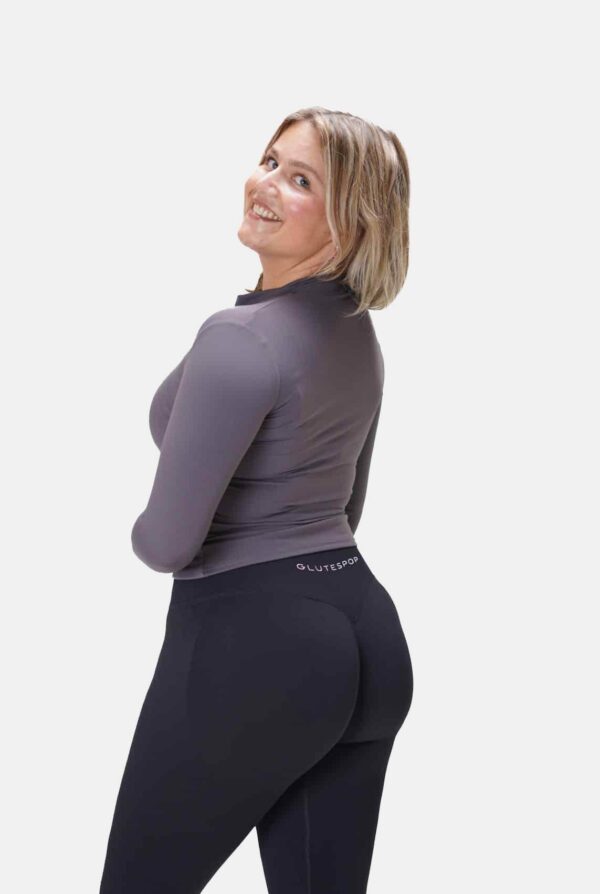 Hourglass Zip Jacket – Stone tweede afbeelding