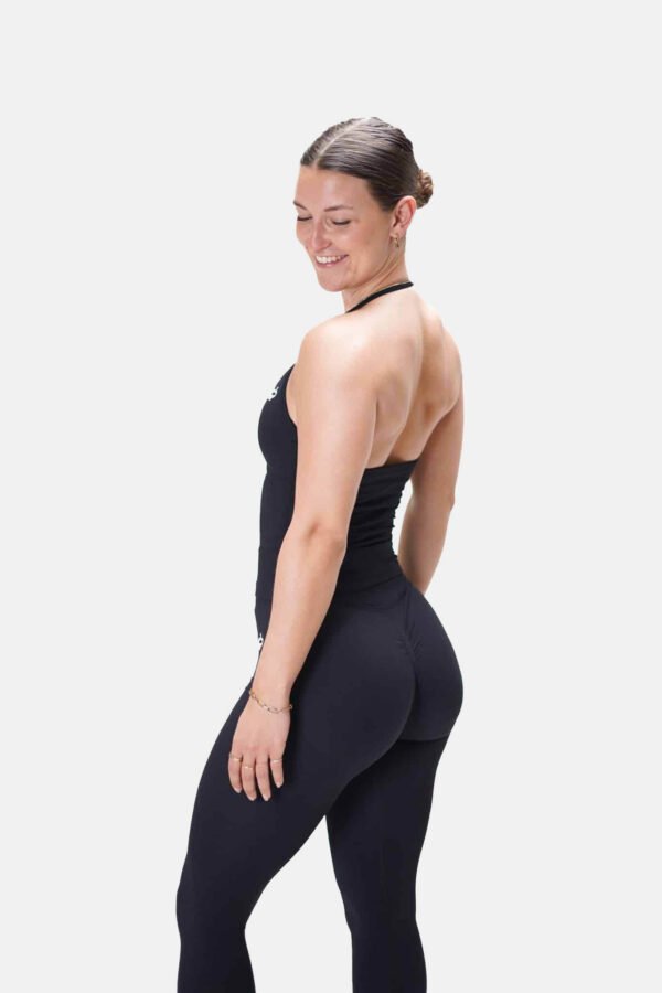 Backless Sleek Top – True Black tweede afbeelding