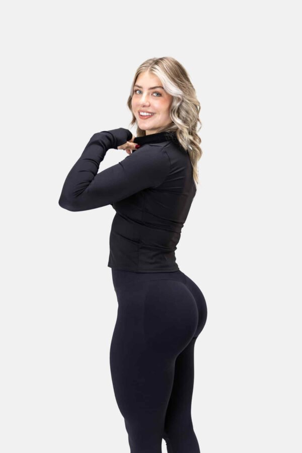 Hourglass Zip Jacket – Midnight tweede afbeelding