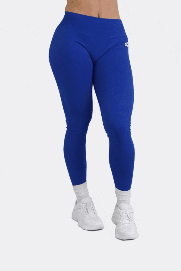 Effortless Contour Leggings – Ocean Blue tweede afbeelding